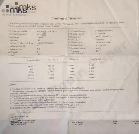MKS GE50A013303R5B020 1