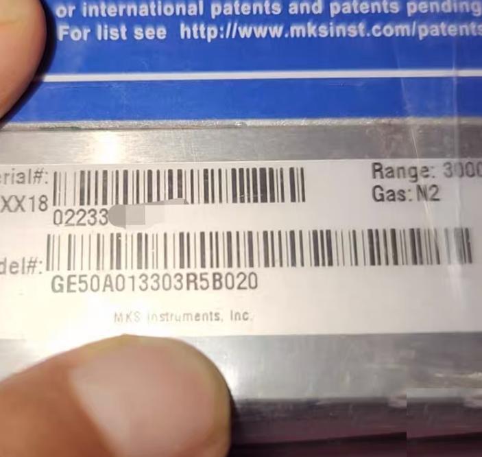 MKS GE50A013303R5B020 1