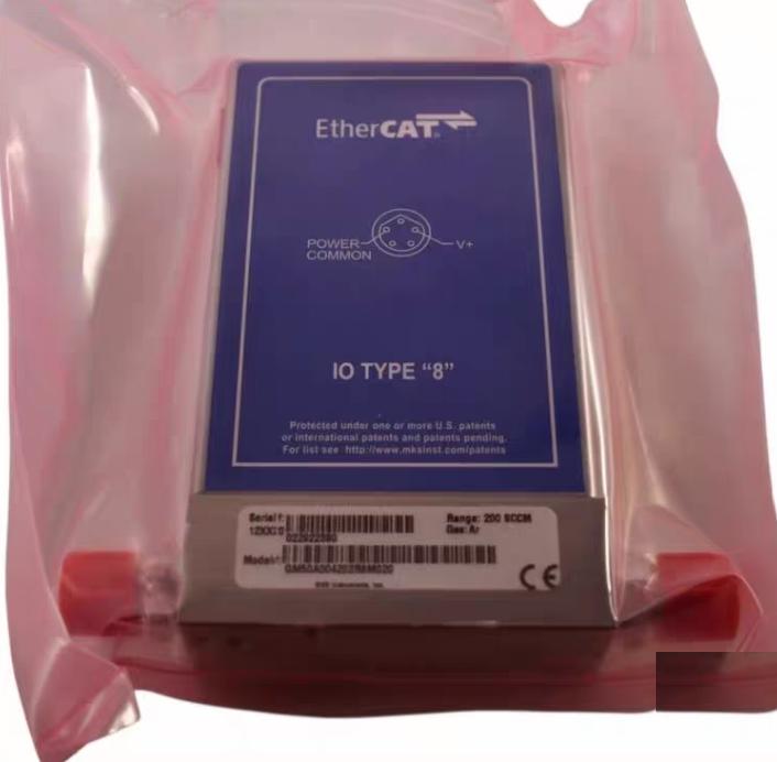 MKS GM50A004202R8M020 MFC Mass Flow Controller 200 SCCM AR EtherCAT 4 VCR8 12