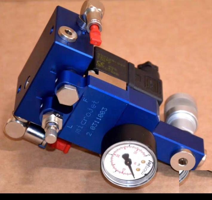 MKS G Steuerverteiler-Pneumatik-Modul 40 35-7 48 10-AS