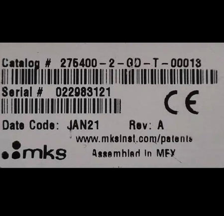 MKS Granville-Phillips 275400-2-GD-T-00013 275 Mini-Convectron Vacuum Gauge