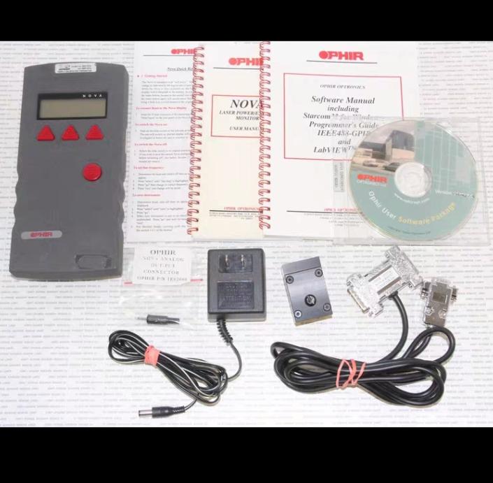 MKS OPHIR 1Z01500 Nova Laser Power Meter with Case