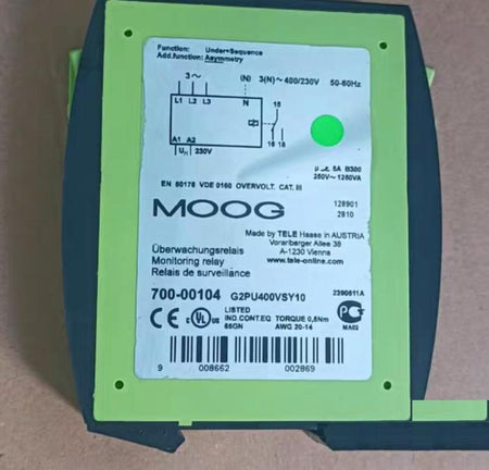 MOOG 700-00104 G2PU400VSY10 550 G12-3