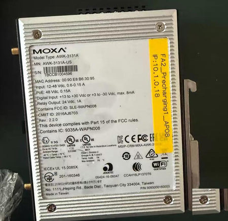 MOXA AWK-3131A-US AWK-3131A-EU-T