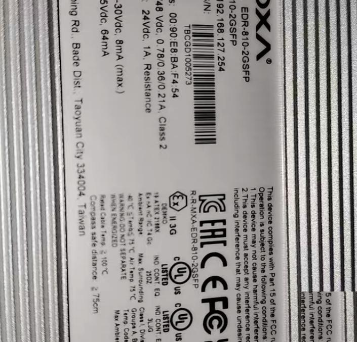 MOXA EDR-810-2GSFP 30930000012698 2
