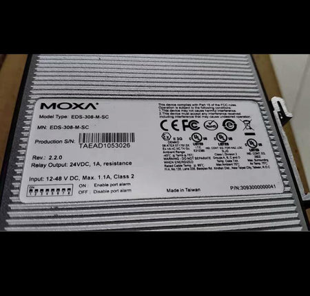 MOXA EDS-308-M-SC 8 12-48V