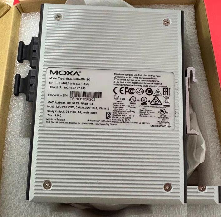 MOXA EDS-408A-MM-SC
