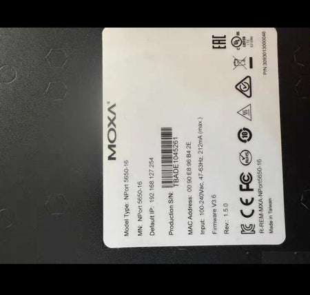 MOXA NPORT 5650-16 16 232