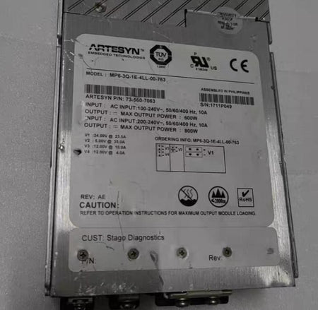 MP6-3Q-1E-4LL-00-763     800W     100-240V