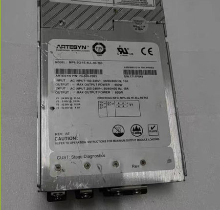 MP6-3Q-1E-4LL-00-763     800W     100-240V