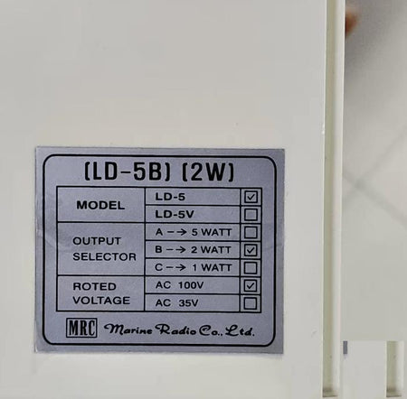MRC LD-5V LD-5VB 2W E0803