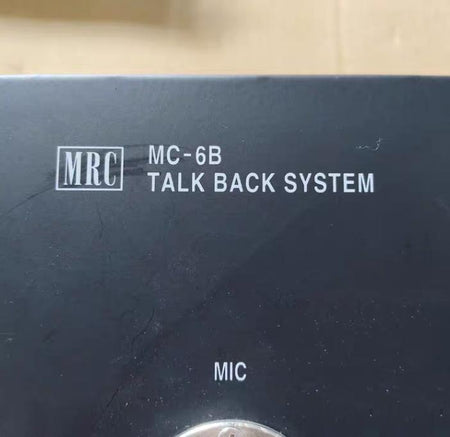 MRC MC-6B TALK BACK SYSTEM