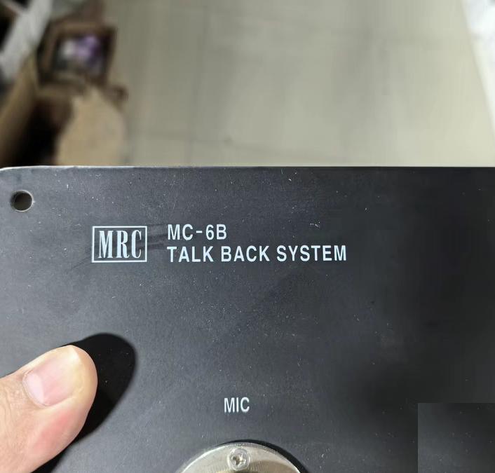 MRC MC-6B Talk Back System MIC