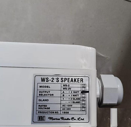 MRC WS-2 S SPEAKER