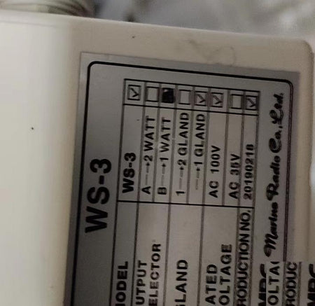 MRC WS-3 100V 35V 20190218