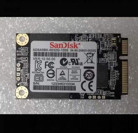 MSATA SSD 32GMLC NAS