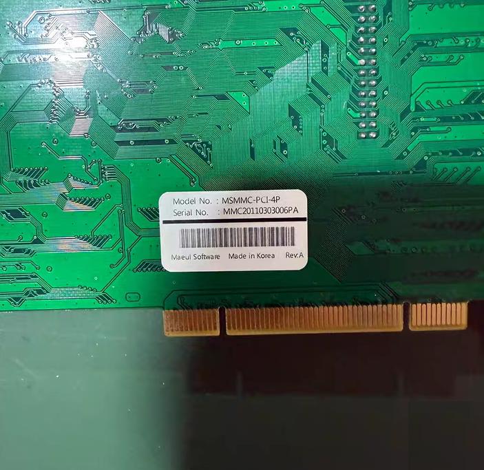 MSMMC-PCI-4P IPS dream tech MCX314AS