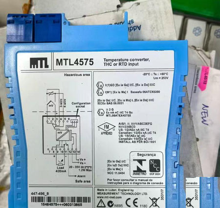 MTL4575 THC RTD -20℃ 60℃ 20-35V FM