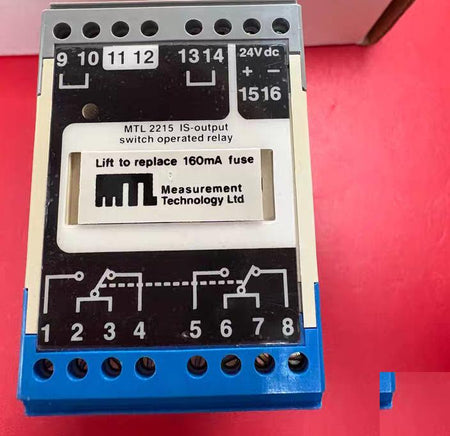 MTL 2215 IS-output switch operated relay 24Vdc