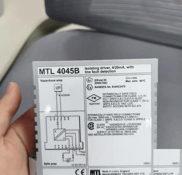 MTL 4045B 4-20mA