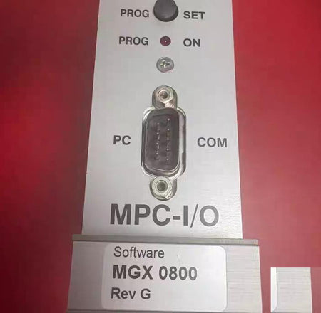 MacGregor MPC-I O 324 0760-901 MGX 0800 Rev G PROG SET PC