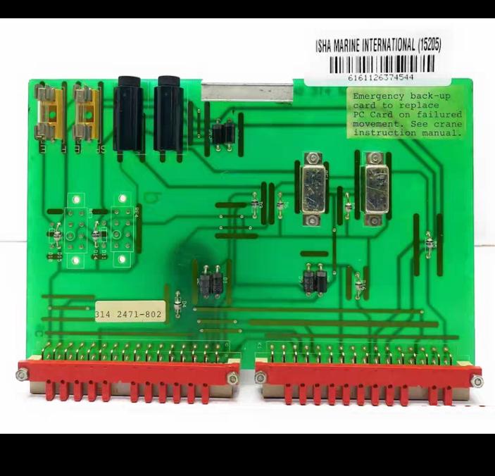 Macgregor HS 314 2508-001 2471-802 A PCB Card