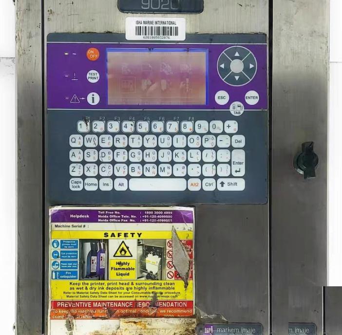 Markem-Imaje 9020 Inkjet Printer A28335
