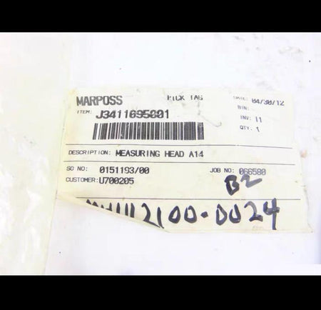 Marposs A14 J3411095001