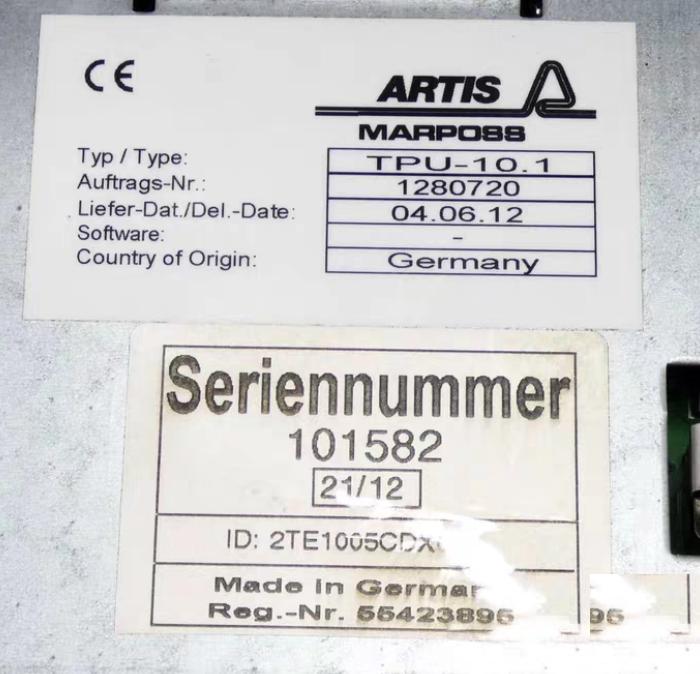Marposs CBU-1 1280720 A WinXP CPU TPU-10 1 1280720