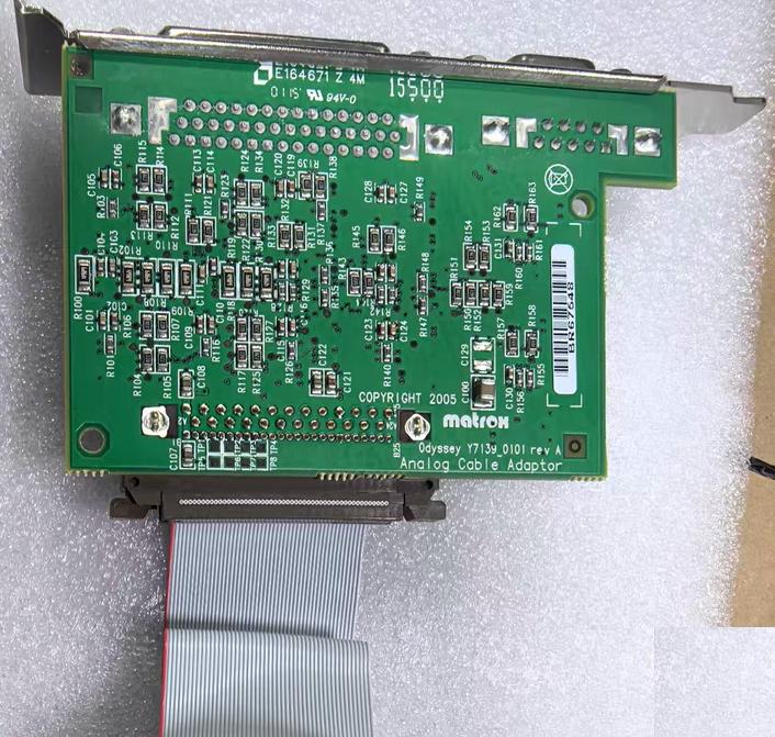 Matrox Odyssey Y7139 Analog Cable Adaptor Y7139 0101 rev A 2005 DVI VGA