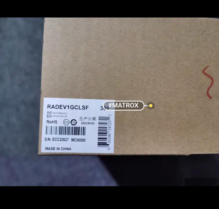 Matrox RADEV1GCLSF2022 5 RoHS