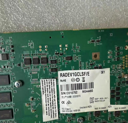 Matrox RADEV1GCLSF E Y7469-03 REV A 50