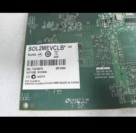 Matrox SOL2MEVCLB Y7367-00 REV B