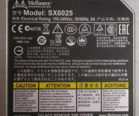 36-Port MSX6025F-1SFS SX6025