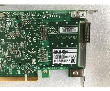 MCX455A-ECAT ConnectX-4 100GbE 100Gbs QSFP28 CX455A
