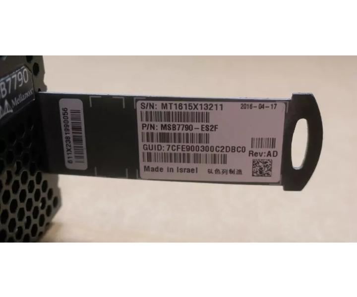 MSB7790-ES2F SB7790 100GbE QSFP28 2xPSU