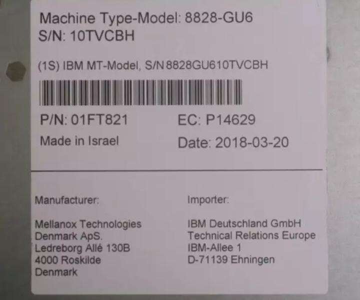 SB7890 100Gb QSFP28