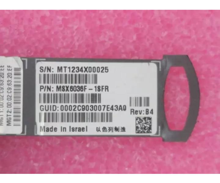 MSX6036F-1SFR SX6036 56Gb
