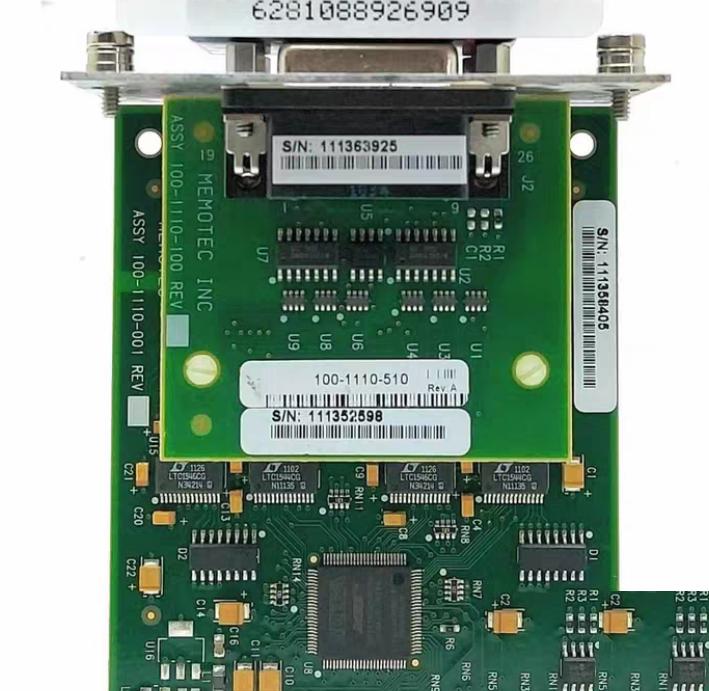 Memotec INC FAB 440-1110-501 REV A PCB Card S No 111358405