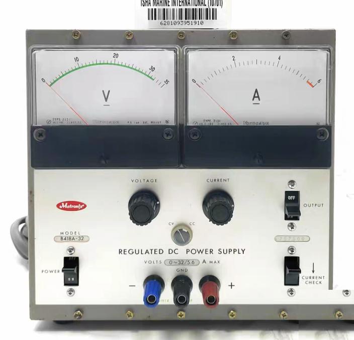Metronix B418A-32 Regulated DC Power Supply
