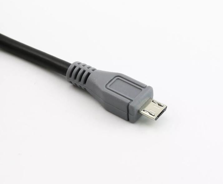 Micro USB B Male To Micro USB Male 5 Pin OTG Data Converter Adapter Cable 1M 3FT