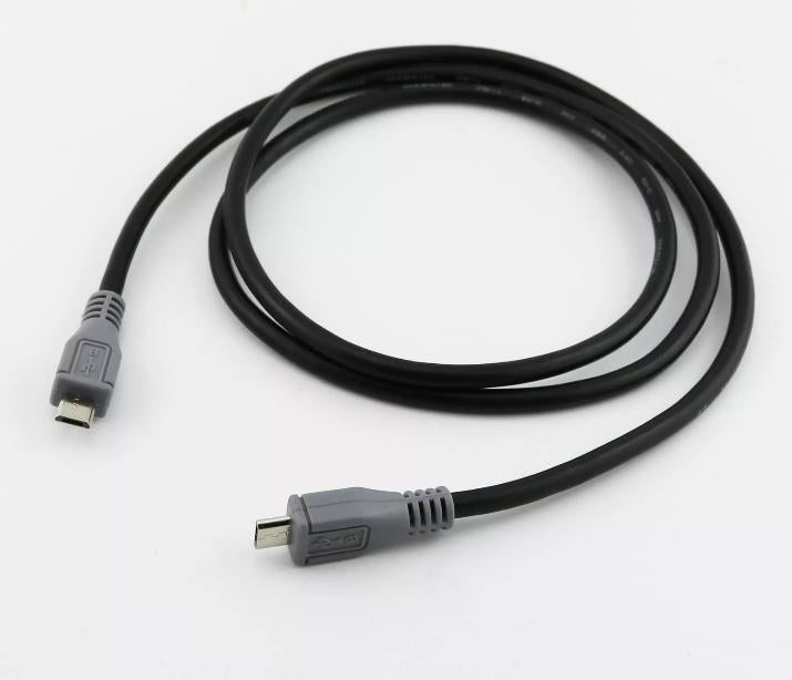 Micro USB B Male To Micro USB Male 5 Pin OTG Data Converter Adapter Cable 1M 3FT