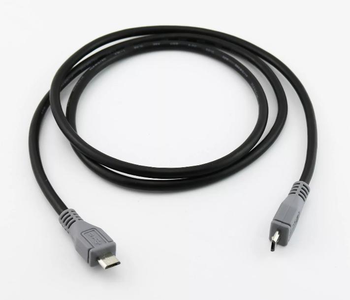 Micro USB B Male To Micro USB Male 5 Pin OTG Data Converter Adapter Cable 1M 3FT