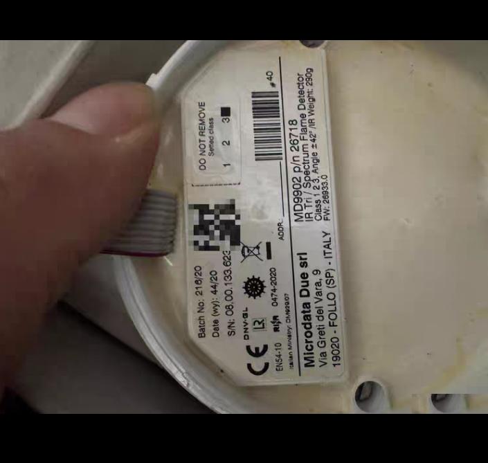 Microdata Due MD9902 26718 Class 1 2 3 Spectrum Flame Detector IR UV 42 250g