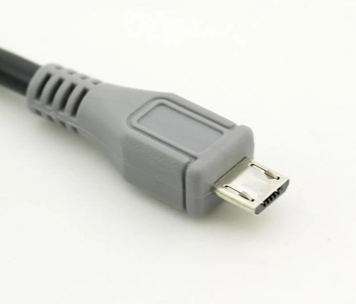 Mini USB B Male To Micro USB Male 5 Pin OTG Converter Adapter Data Cable 1m 3FT