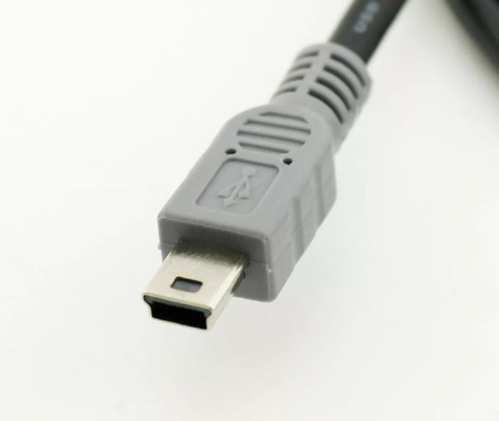 Mini USB B Male To Micro USB Male 5 Pin OTG Converter Adapter Data Cable 1m 3FT