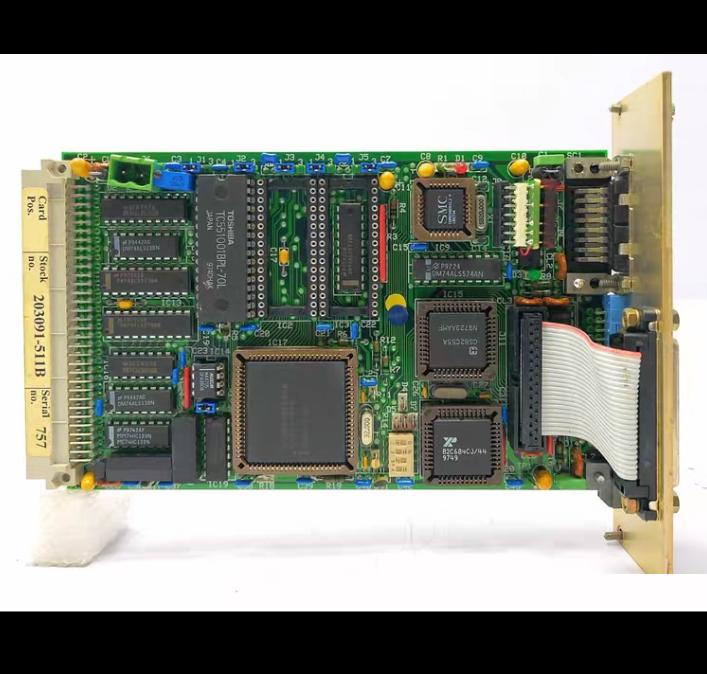 Moland Automation CPU-LAN 03091B Circuit Board
