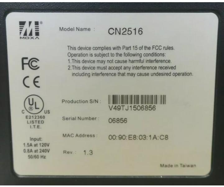 CN2500 CN2516 100Mbps