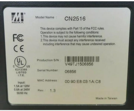 CN2500 CN2516 100Mbps