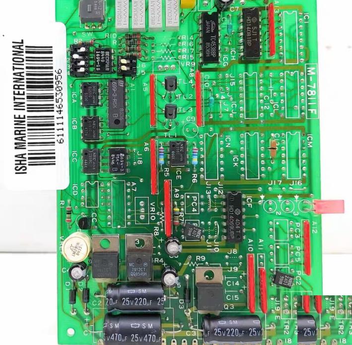 Musasino M-78IIF PCB Card